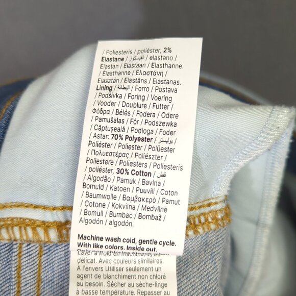 Spanx Jeans Women's L Stonewashed Blue Flare High Rise SPANXshape EveryWear NWT - Picture 13 of 16